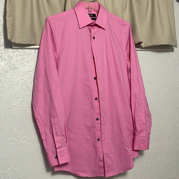 Mens Button Up Dress Shirt - Picture 1 of 2